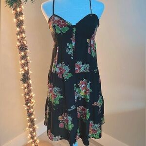 AE Brown Floral Sundress